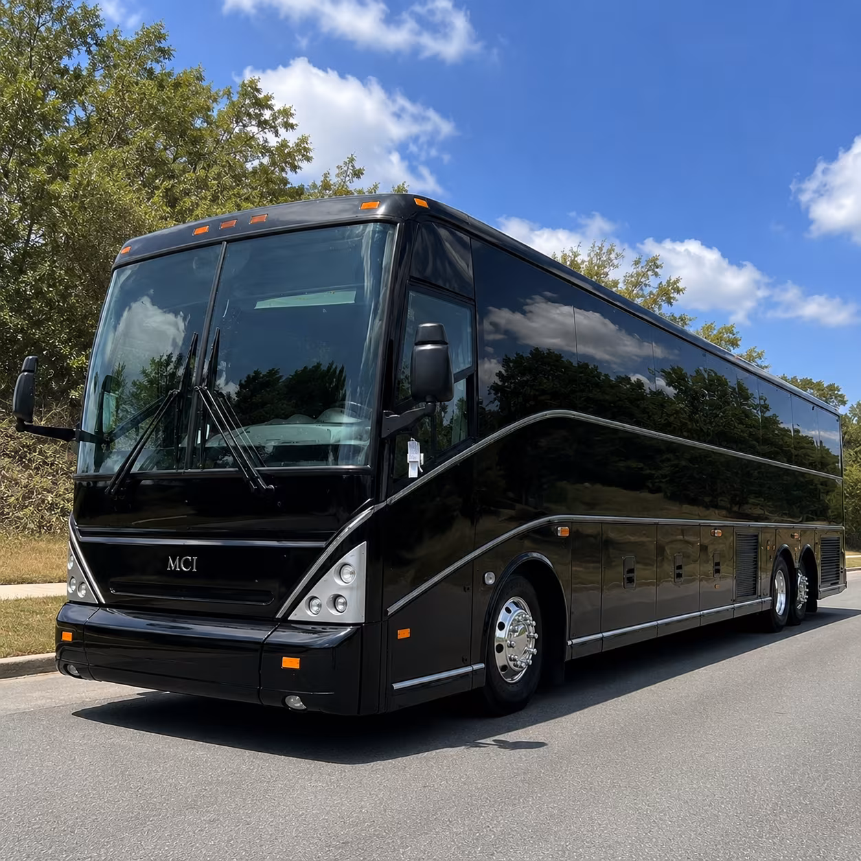 charter buses for large groups heading to t mobile center