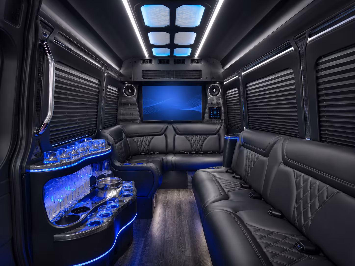 conference and event shuttle buses for the overland park convention center
