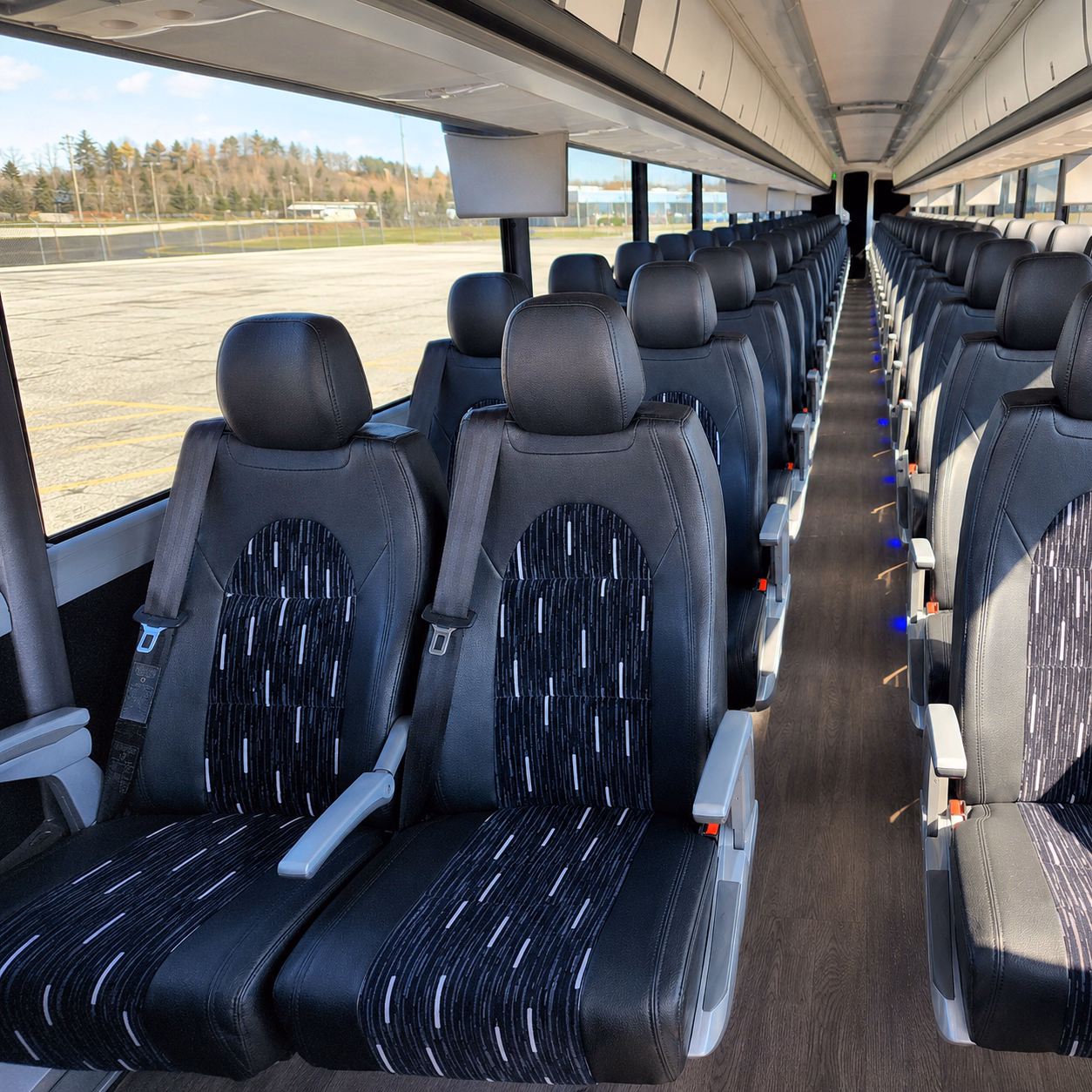 how the type of bus changes the price in overland park kansas