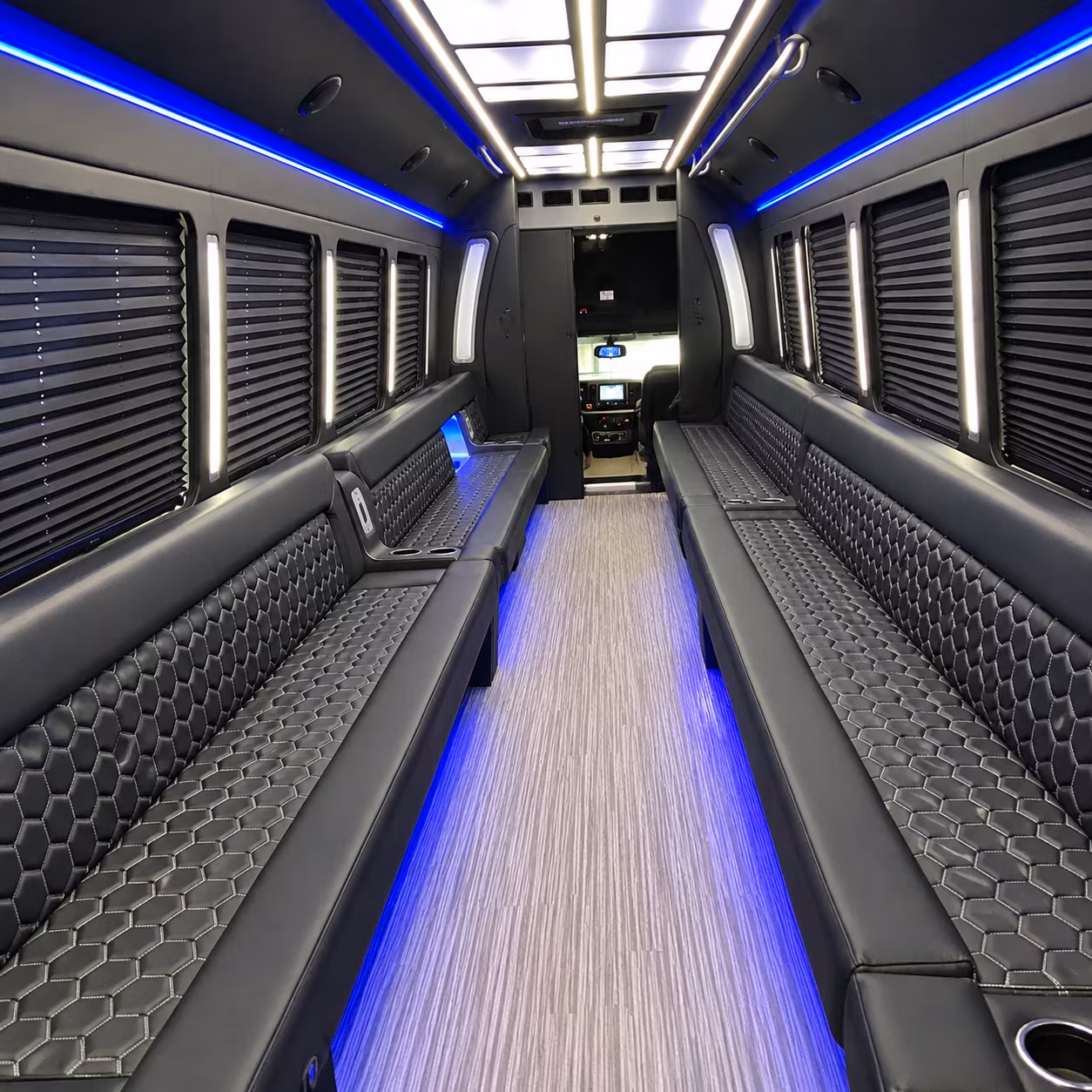 overland park party bus rentals inside