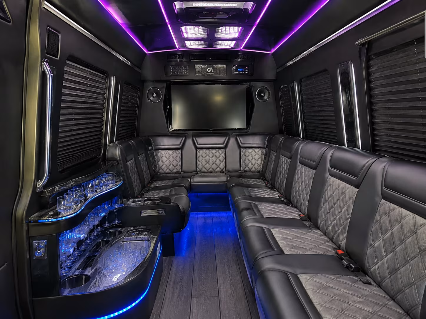 overland park sporting event transportation onboard seating